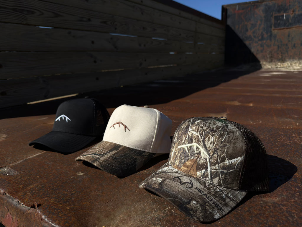 Camo/Cream Antler Mountain Hat